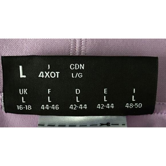 NWT Reebok X Cardi B High-Rise Purple Leggings Large - Picture 7 of 9